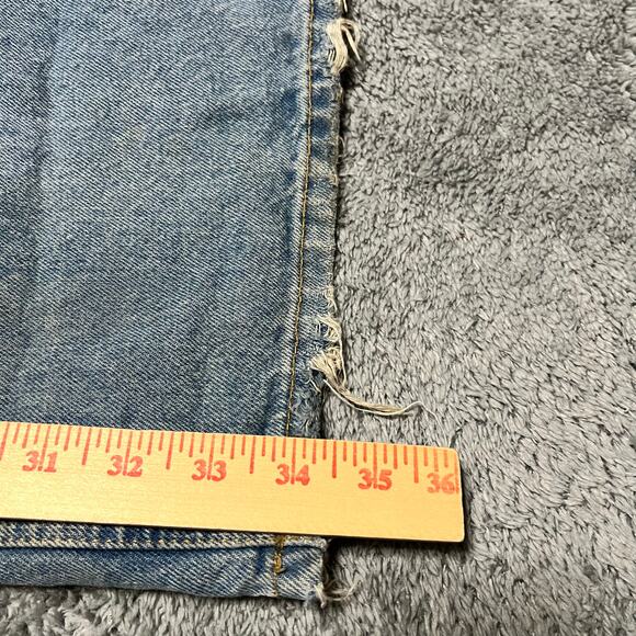 BDG Urban Outfitters Jeans Womens 27 Baggy Wide Leg Skater Barrel Blue ** - Picture 11 of 12